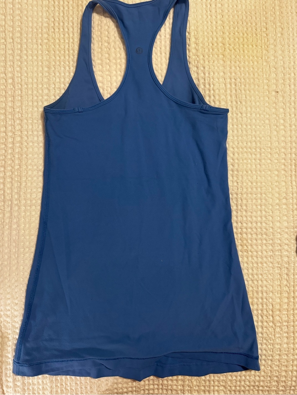 Athleta Deep Blue Racerback Tank - Picture 2 of 3